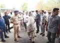 Collector Inspects Arrangements for Chief Minister’s Visit