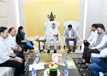 MPs Welcome CM Chandrababu Naidu in Delhi