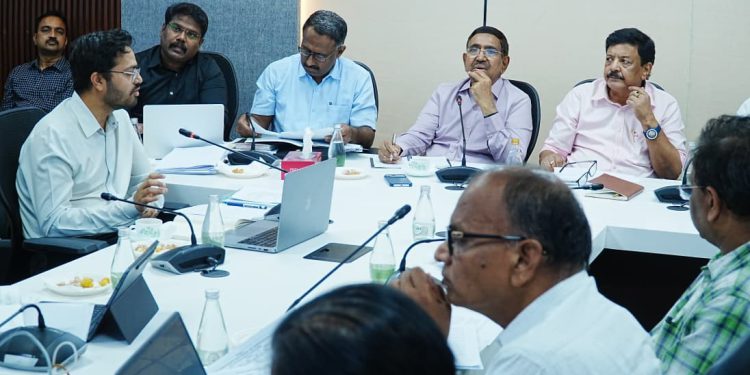Minister Narayana holds a review meeting with East Godavari district MLAs and officials regarding arrangements and budget estimates for the Godavari Pushkarams.