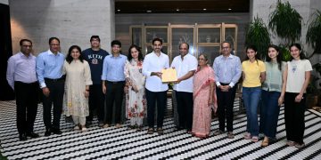 Minister Nara Lokesh meets prominent industrialists