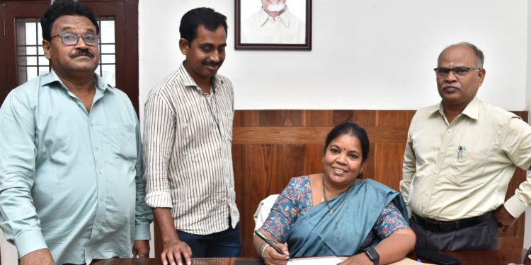 Tella Kasturi assumed charge as the Secretary of C.R. Media Academy