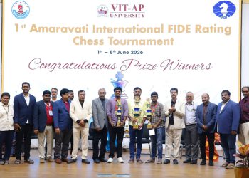 1st Amaravati FIDE Rating Chess Tournament Concludes Successfully at VIT-AP University, Attracting 943 Players from Across India and Beyond