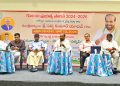 ప్రెస్ మీట్ లో మాట్లాడుతున్న మంత్రి sri సత్యకుమార్. చిత్రంలో రోణంకి గోపాలకృష్ణ, చక్రధర్ బాబు, సౌరబ్ గౌర్, విష్ణువర్ధన్.