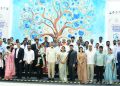 Chief Minister Chandrababu Naidu speaking after the inauguration of Lalitha Hospital in Guntur