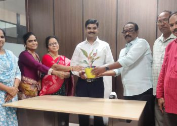 P. Thimmappa assumes charge as Regional Joint Director, Zone-2