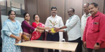 P. Thimmappa assumes charge as Regional Joint Director, Zone-2