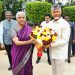 Chief Minister Chandrababu Naidu and Union Minister Nirmala Sitharaman participated in a credit outreach program organized by various public sector banks in Narasaraopet.