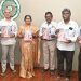 Minister Savitha unveils the 100th issue of ‘Nava Malleteega’