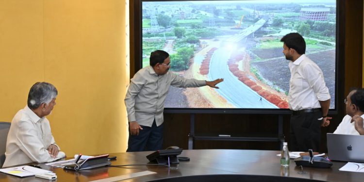 Ensure timely completion of Amaravati capital project works giving priority to quality:CM