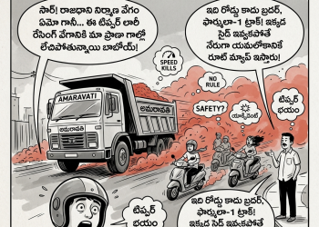 Speeding Tipper Lorries… Capital Residents Living in Fear!