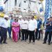 State BC Welfare Minister Savitha inspected the Amaravati capital works on Tuesday, accompanied by Ministers Satya Prasad and Narayana