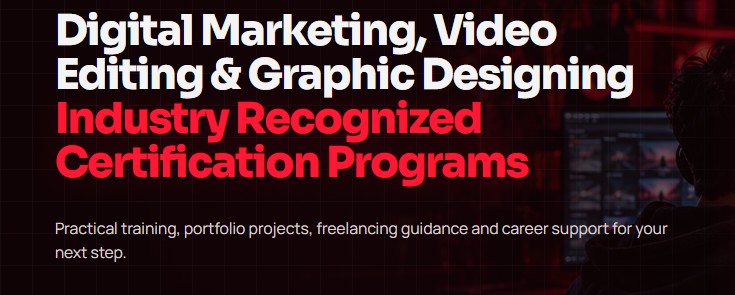 Digital Marketing and Video Editing Training Institute – ‘ClipX Academy