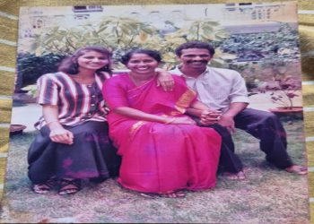 A rare photograph of Vangaveeti Radhakrishna